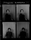 Unknown Women Re-Photographed (4 Negatives) (July 16, 1962) [Sleeve 34, Folder a, Box 28]